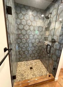 new custom tile bathroom boise