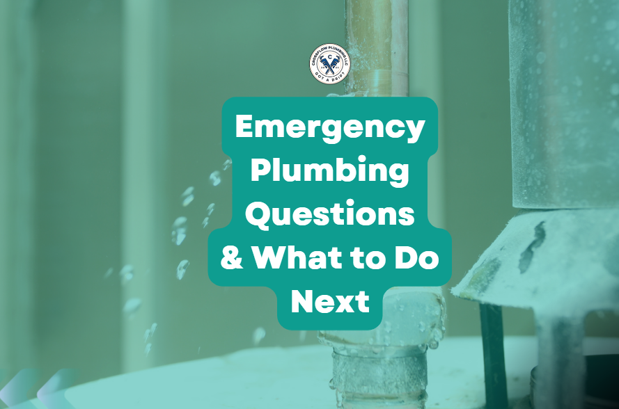 emergency plumbing questions
